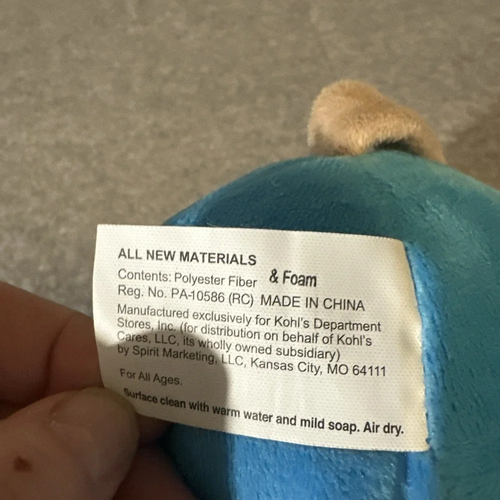 Kohls Cares‎ If You Give a Mouse a Cookie Plush 15